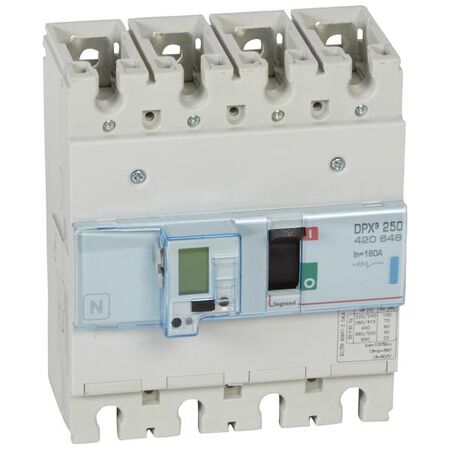 DPX³ 250 MCCB electronic release - Icu 70 kA - 400 V~ - 4 Phase - 160 A