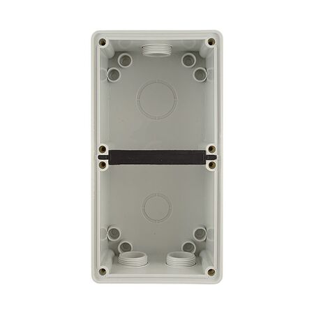 IP66 Mounting Base 2 Gang Shallow Base