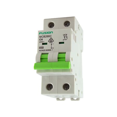 Circuit Breaker 2 Pole 6kA 20A