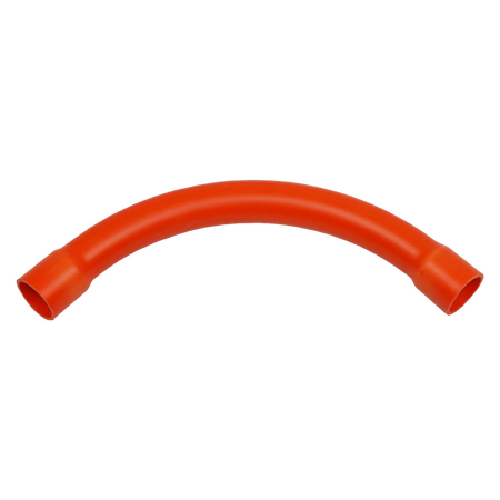 25mm Sweep Bend HD 90 Degree Orange – Box of 10