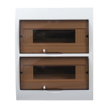 24 Pole Surface Mount Distribution Board – Lockable