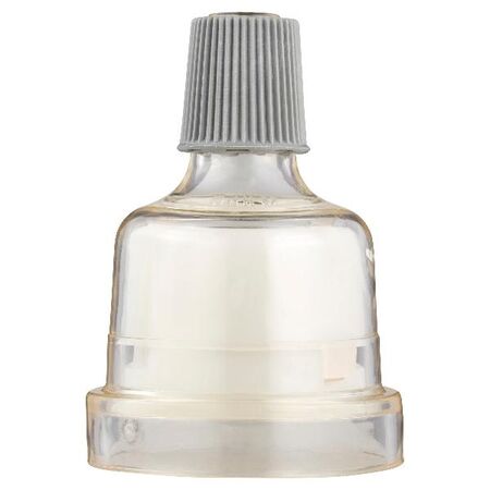 HPM 15A 3 Pin Extenson Socket Outlet Clear