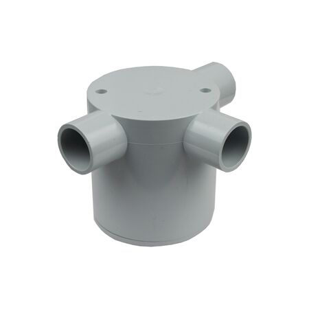 25mm Deep Junction Box Three Way – Box of 10