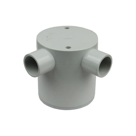 20mm Deep Junction Box Right Angle – Box of 10
