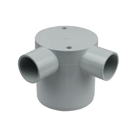 25mm Deep Junction Box Right Angle – Box of 10