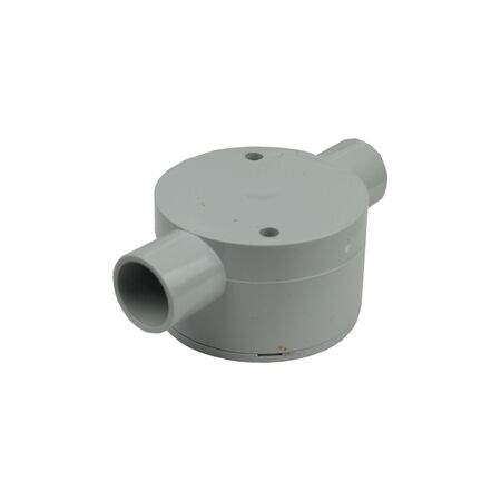 20mm Shallow Junction Box Two Way – Box of 10