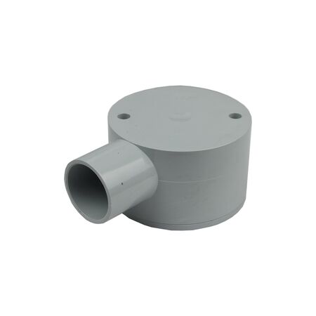 25mm Shallow Junction Box One Way – Box of 10