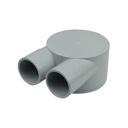 25mm Shallow Junction Box U Way – Box of 10