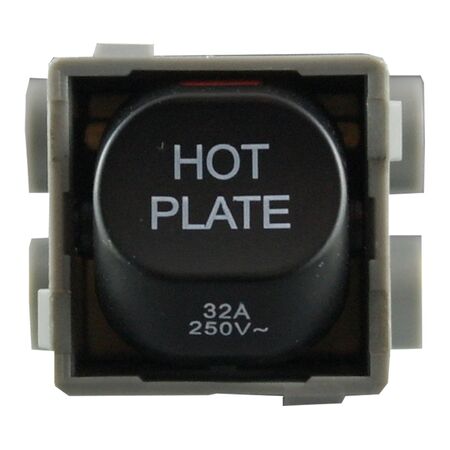 Mech 250V AC 32A Double Pole Matte Black – HOT PLATE