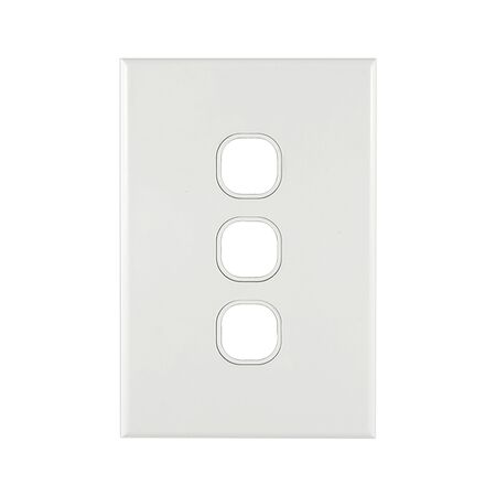 Grid Plate 3 Gang