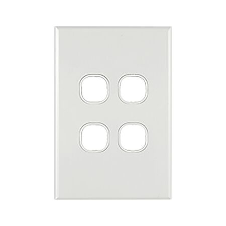 Grid Plate 4 Gang