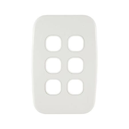 Grid Plate 6 Gang