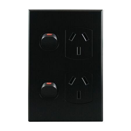 Double Power Point – VERTICAL MATTE BLACK