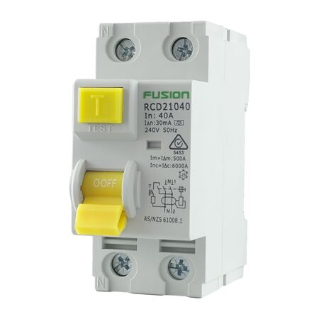RCD Safety Switch 10kA 250V 40A 30mA
