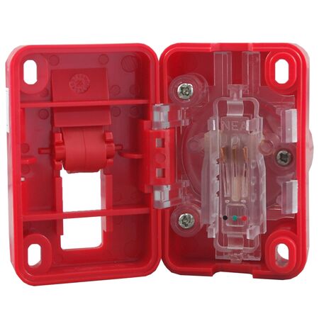 Quick Connect Plug Base Red