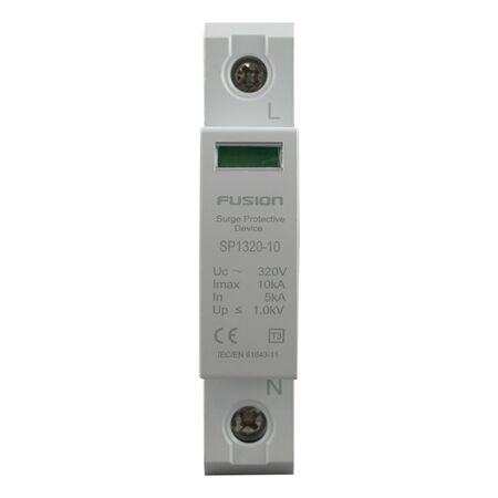 Surge Arrestor Type 3, 1 Pole 320V 10kA L-N