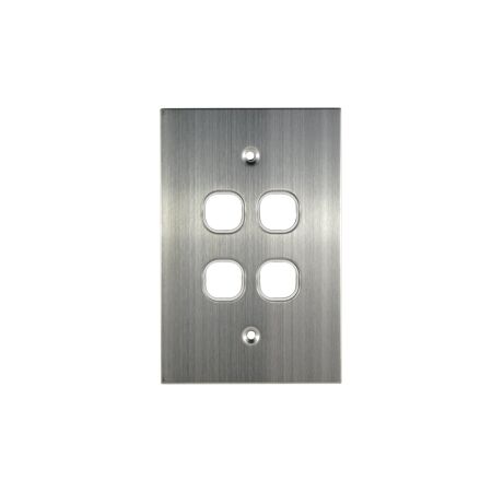Grid Plate 4 Gang