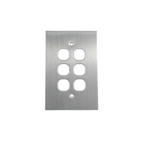 Grid Plate 6 Gang