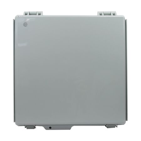 IP65 Weatherproof Enclosure 300 x 300 x 180mm Grey Hinged Cover
