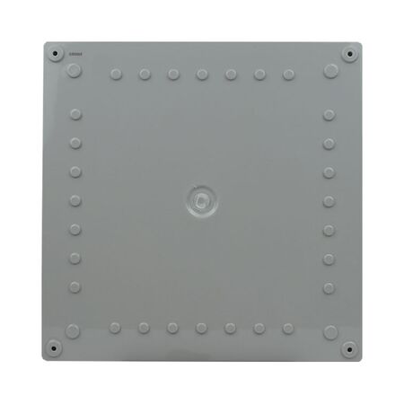 IP65 Weatherproof Enclosure 300 x 300 x 180mm Grey Hinged Cover