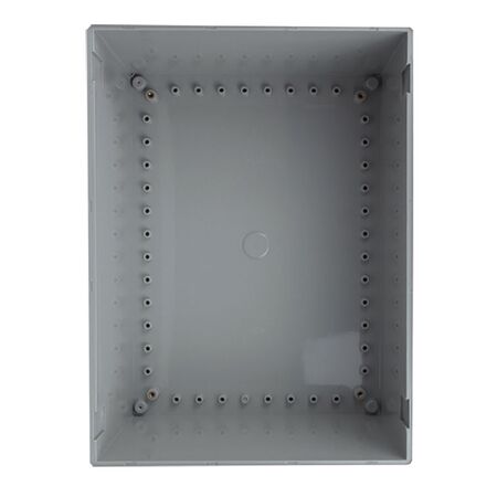 IP65 Weatherproof Enclosure 400 x 300 x 180mm Grey Hinged Cover