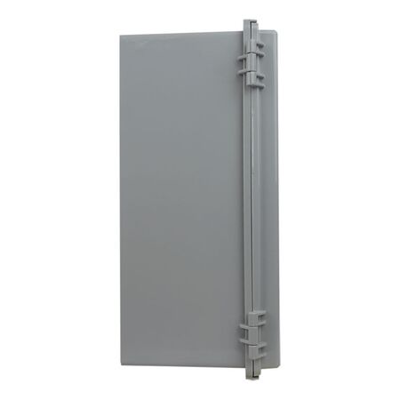 IP65 Weatherproof Enclosure 400 x 300 x 180mm Grey Hinged Cover