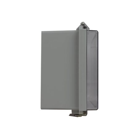 IP65 Weatherproof Enclosure 220 x 170 x 110mm Clear Hinged Cover