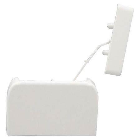 DLP PVC 50x80mm End Cap White