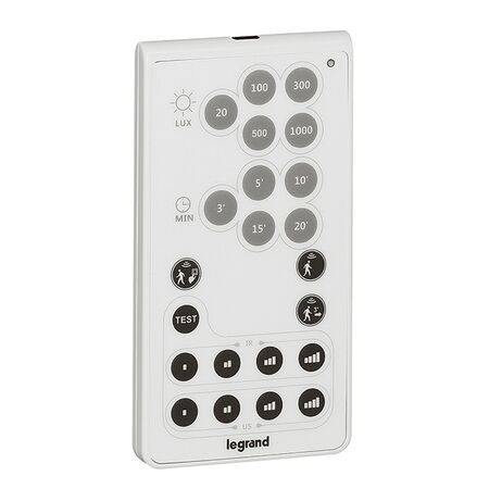 Accessory - remote control configuration tool lux/delay/sensitivity step programming