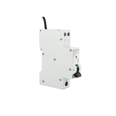 DX3 Single Pole RCBO 1P+N 20A 30MA C Curve with Flexible Neutral Tail 900mm