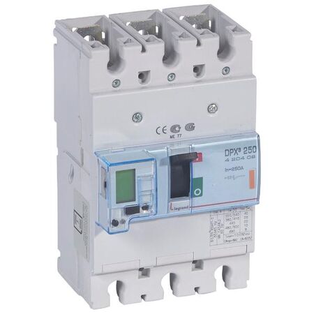 DPX³ 250 MCCB Electronic + Energy Metering - Icu 25 kA - 400 V~ - 3 Phase - 250 A