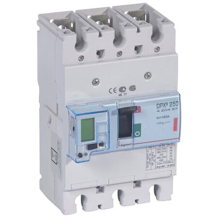 DPX³ 250 MCCB Electronic + Energy Metering - Icu 36 kA - 400 V~ - 3 Phase - 160 A