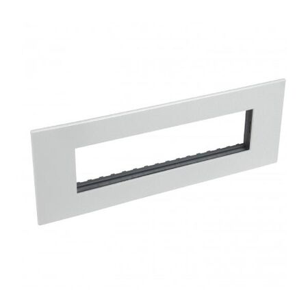 ARTEOR Square 8 Module Coverplate Soft Aluminium