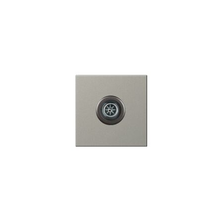 Arteor modular - TV socket F-type cable & pay TV 0-2.4GHz 2 module magnesium
