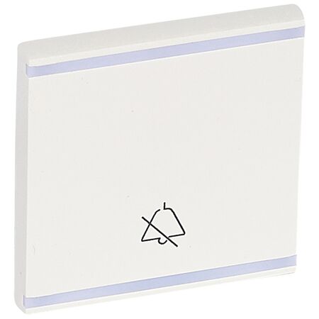 Arteor hotel equipment - BUS/SCS - Square key cover - with symbol DO NOT DISTURB - 2 modules whit