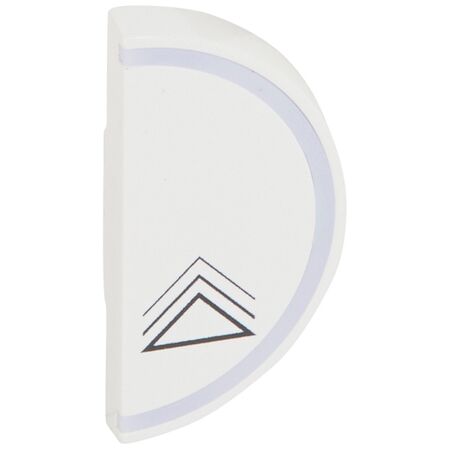 Arteor - MyHOME - Round key cover BUS/SCS - without marking - 1 module - magnesium