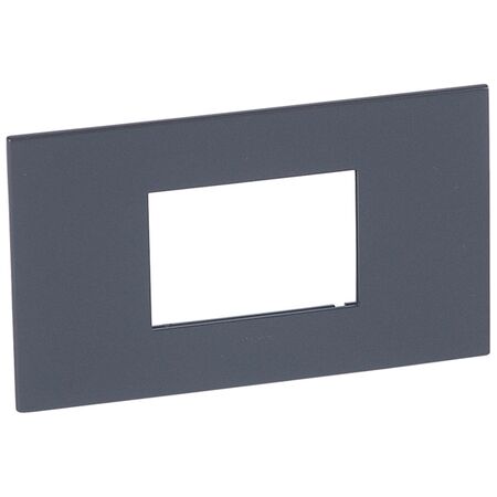 ARTEOR 3 Module Standard Shaver Coverplate Graphite