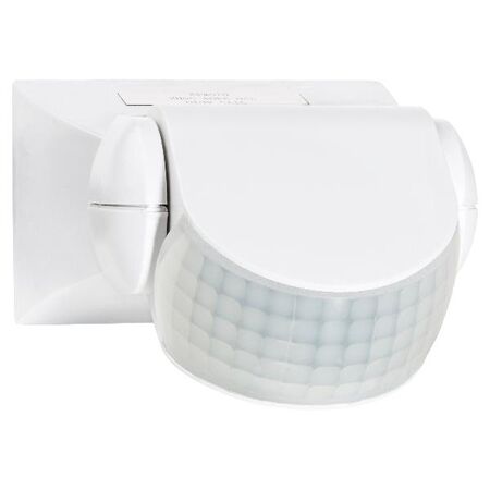 HPM PIR 180° Surface Mount Movement Sensor White