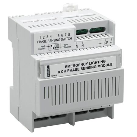 Circuit sensing module for 8 lighting circuit 72 x 83 x 66mm