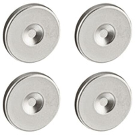 Soliroc - Set of 4 blanking plugs removable only by drilling