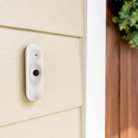 HPM Transmitter Wireless Bell Press White