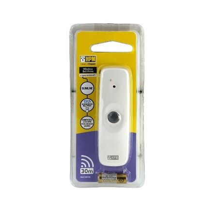 HPM Transmitter Wireless Bell Press White
