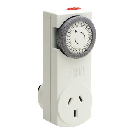 HPM NSW 24h Slimline Double Pole Analogue Timer - Twin Pack