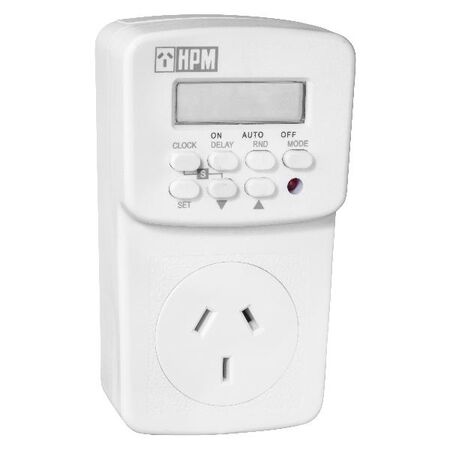 HPM NSW 24/7 Double Pole Digital Timer