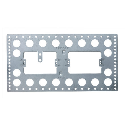 Excel Life - Accessory - Vertical mounting Metal render bracket 2 gang stud mount