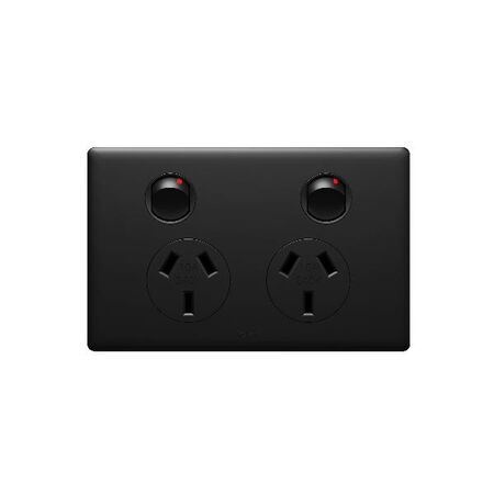 Excel Life 10A Horizontal Double Powerpoint Matt Black