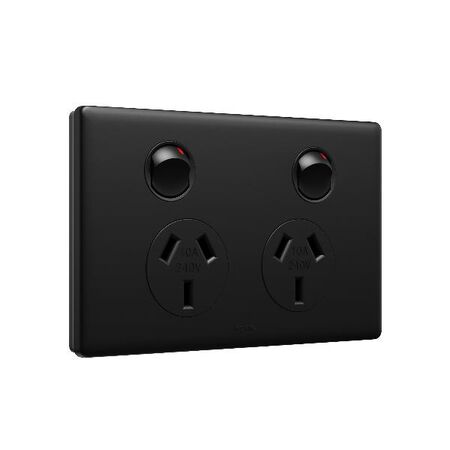 Excel Life 10A Horizontal Double Powerpoint Matt Black