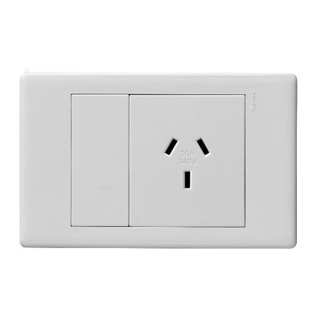 Excel Life 10A Autoswitch Horizontal Single Powerpoint Gloss White