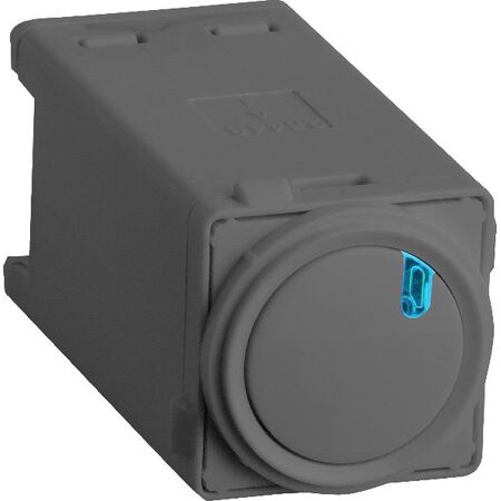 Excel Life - Switch mechanism push button 50mA 12V d.c. with LED urban grey