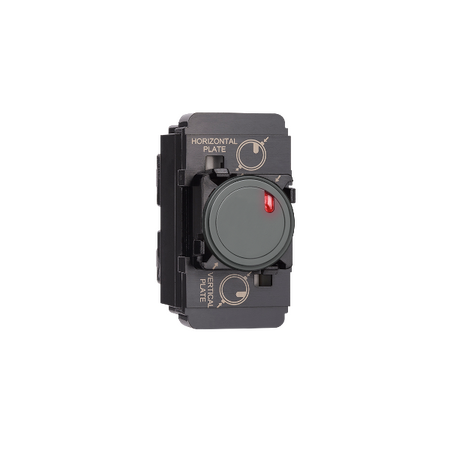 EXCEL LIFE PUSH-BUTTON MECHANISM 2 WAY WITH LED INDICATOR 10AX URBAN GREY OR GLOSS BLACK